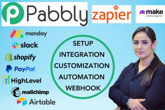 setup pabbly connect zapier integration integromat CRM automation webhook expert