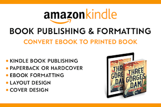 do book publishing on amazon KDP for book print paperback kindle book