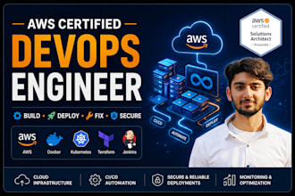 be your AWS devops engineer for cloud infrastructure and deployment