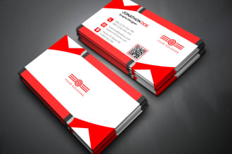 create modern business card