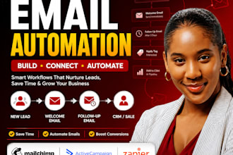 build email automation workflows with mailchimp activecampaign and zapier