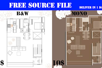 make floor plan for real estate agent