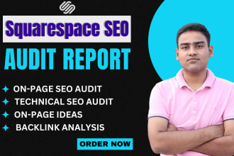 advance website SEO audit report for squarespace