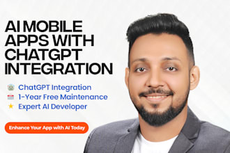 be custom ai mobile app developer with chatgpt ai app integration