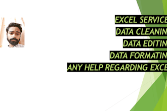 clean your excel data