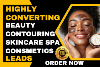 generate beauty contouring leads skincare leads semaglutide cosmetics spa leads