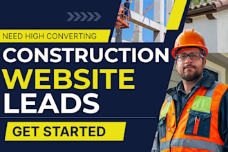 construction lead set masonry facebook ads siding stucco roofing chimney website