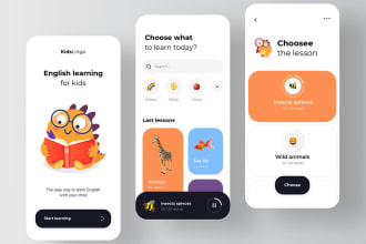 develop learning app, educational app, kid learning app, kids mobile app