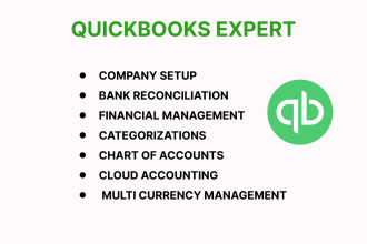 do quickbooks bookkeeping and clean up