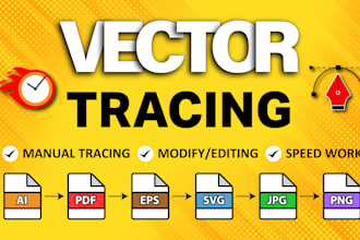 manual vector trace fix ai logo redraw image to clean vector 1 free minor trace
