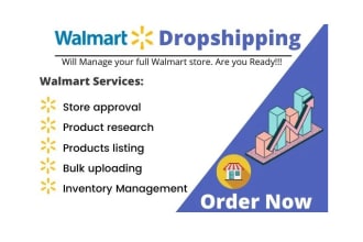 do walmart dropshipping full store automation