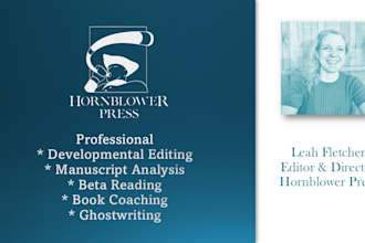 provide beta reading, manuscript analysis, and developmental editing