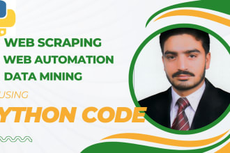 using python web scraping automation, data scraper and google map scraping