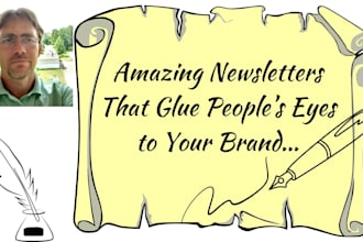 write an amazing newsletter that draws attention