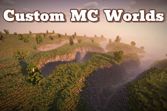 create you a custom minecraft world