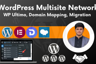 install wordpress multisite network with domain mapping