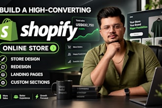 design a high converting shopify store