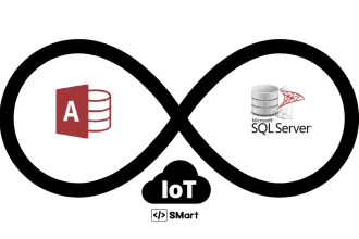 build a scalable database in ms access or in sql server