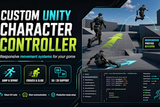 build a custom unity character controller