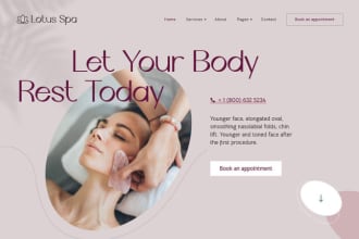 medical spa website beauty clinic website plastic surgery web med spa website