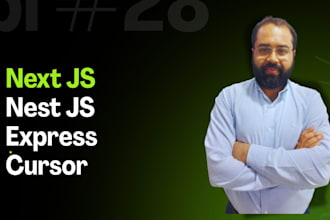 do api development using node js , nest js,  with cursor