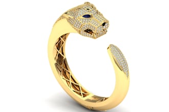 create jewelry cad design, jewelry rendering and animation