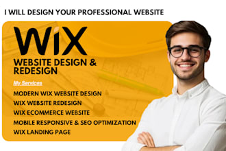 redesign wix website, wix website redesign, wix online store, wix website design