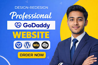 godaddy website redesign, design godaddy website, redesign godaddy website