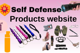 build profitable self defense tools website self defense products dropshipping