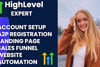 build a high converting gohighlevel ai website and landing page