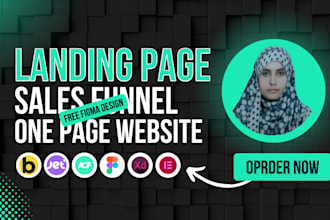 design or redesign landing page in wix, wix studio, webflow, framer, wordpress