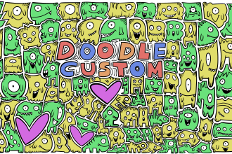 make a doodle art for you