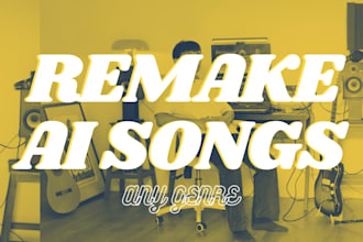 remake beats or recreate ai songs in any genre