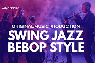 produce swing jazz and bebop with classic vibes