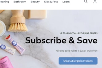 design eco friendly products shopify organic products store vegan store website