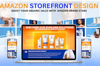 design amazon storefront design amazon brand store amazon