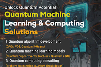 do quantum computing and machine learning projects with qiskit
