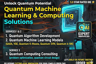 do quantum computing and machine learning projects with qiskit