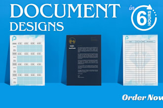 design pages for documents, applications, resumes, and pamphlets
