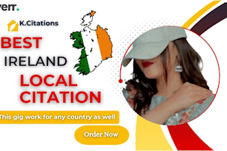create best top 100 ireland local citations for irish local SEO
