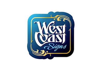 sign making business logo design