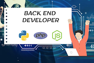 be your backend developer