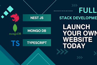 develop a nestjs backend for your web applications