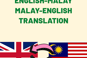 translate english into malay or malay into english
