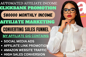 promote affiliate marketing, do sales funnel clickbank amazon website sales