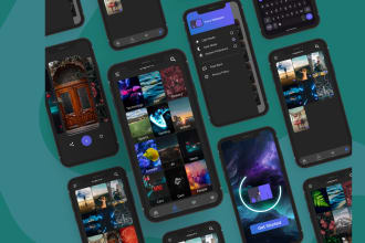 do wallpaper app development, live wallpaper app, social media app, desktop app
