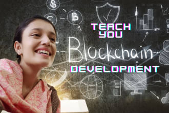 be your tutor to teach you blockchain development