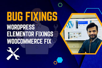 do wordpress help and fast elementor fixing within no time