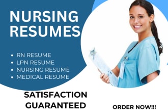 do rn, lpn, ln, nursing, doctor, medical resume and cover letter writing