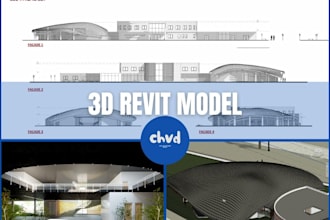 convert your sketches into professional revit 3d model